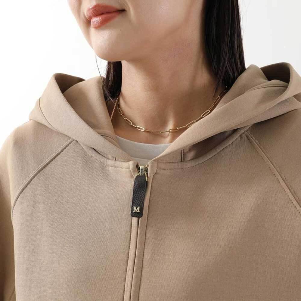 Max Mara Hooded Zip-Up Cotton Jacket for Women