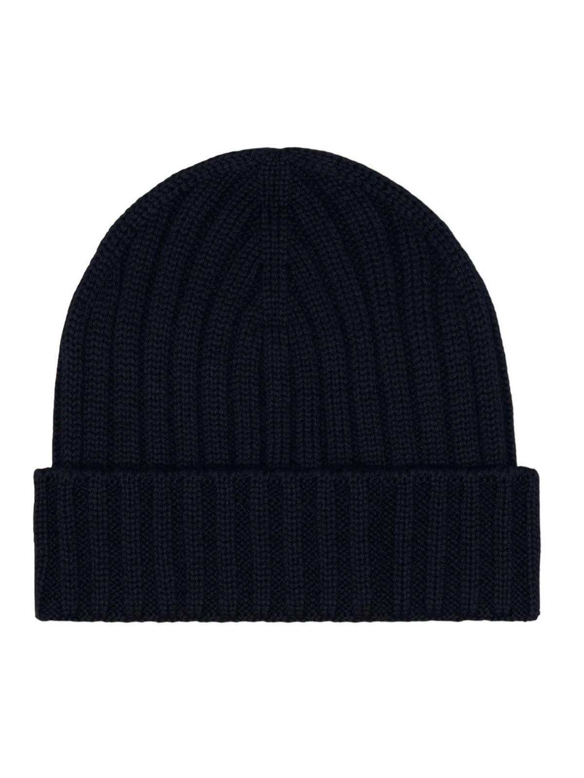 CP Company Black Knit Beanie Hat Men’s Accessory