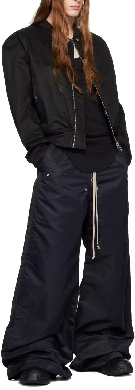 Rick Owens DRKSHDW Nylon Geth Belas Jogger Pants Black DU02C5378 BR 09