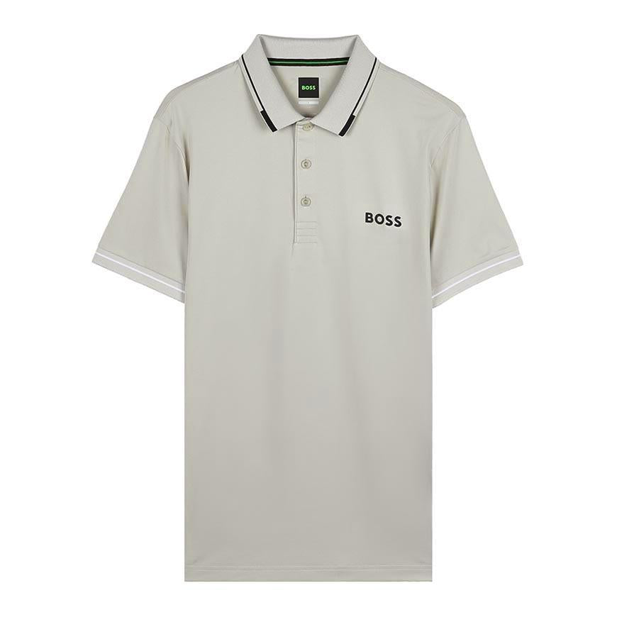 HUGO BOSS Men’s Slim Fit Polo Shirt Brown Cotton