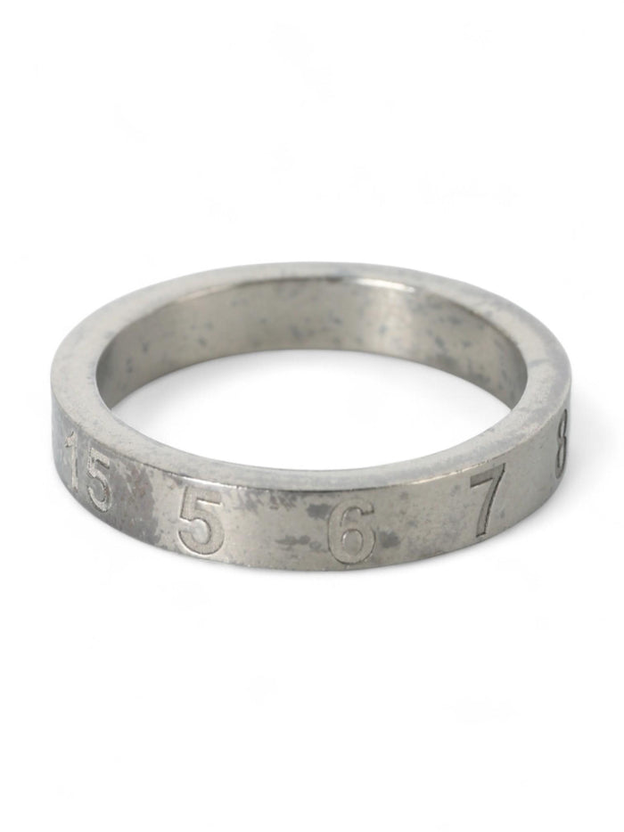 Maison Margiela Silver Numbers Logo Ring SM1UQ0040 S12895 951