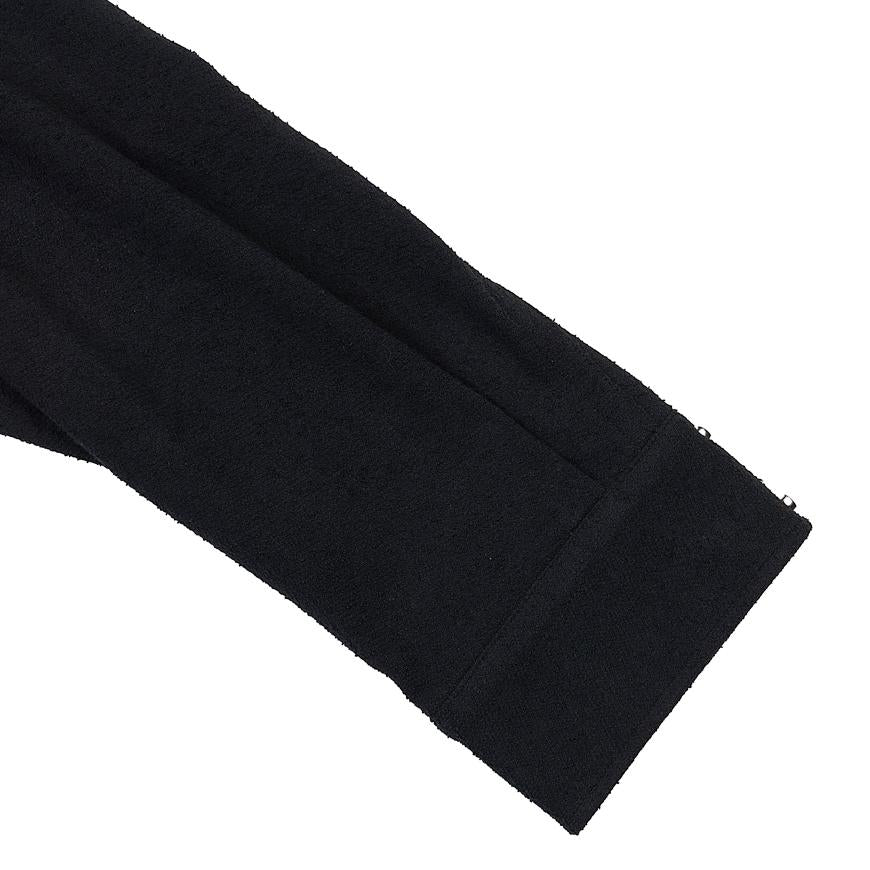 WOOYOUNGMI Cotton Long-Sleeve Pocket Shirt for Men