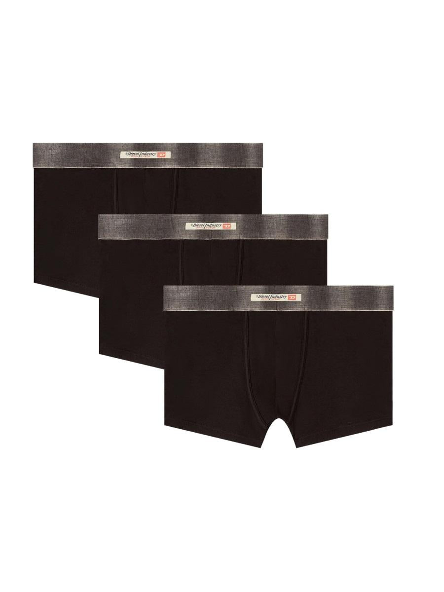DIESEL Stretch Cotton Brief Boxer Underwear for Men Black