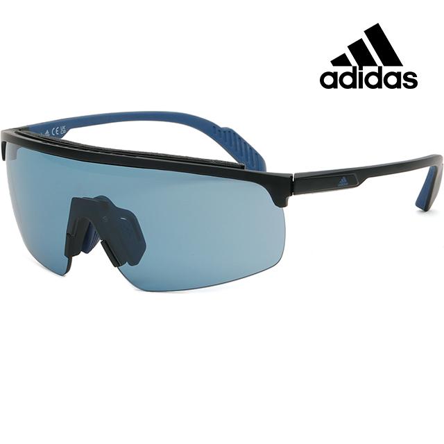 Adidas Sports Sunglasses Blue Unisex Cycling Fishing Hiking Goggles SP0044 02V