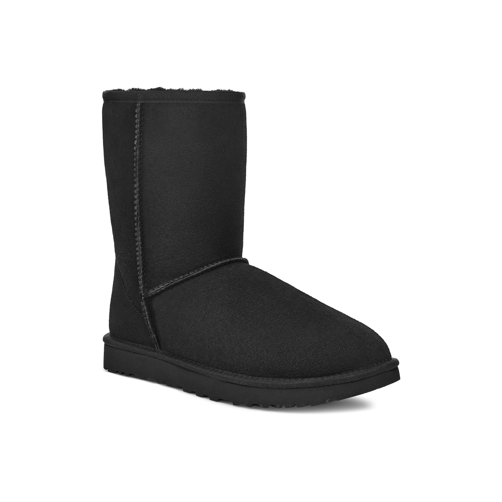 Ugg Women’s Classic Short II Black Winter Boots 1016223