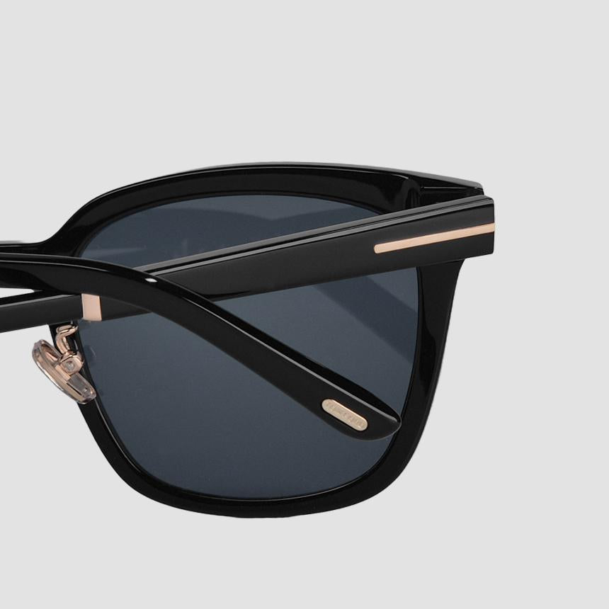 TOM FORD Black Gold Acetate Asian Fit Sunglasses TF1245K 01A