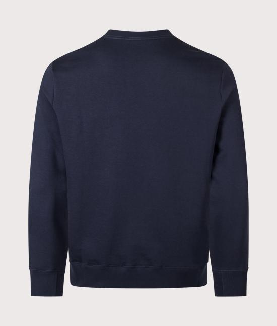 Paul Smith Long Sleeve Sweatshirt Top for Men M2R 027R WZEBRA 49 NAVY DOM