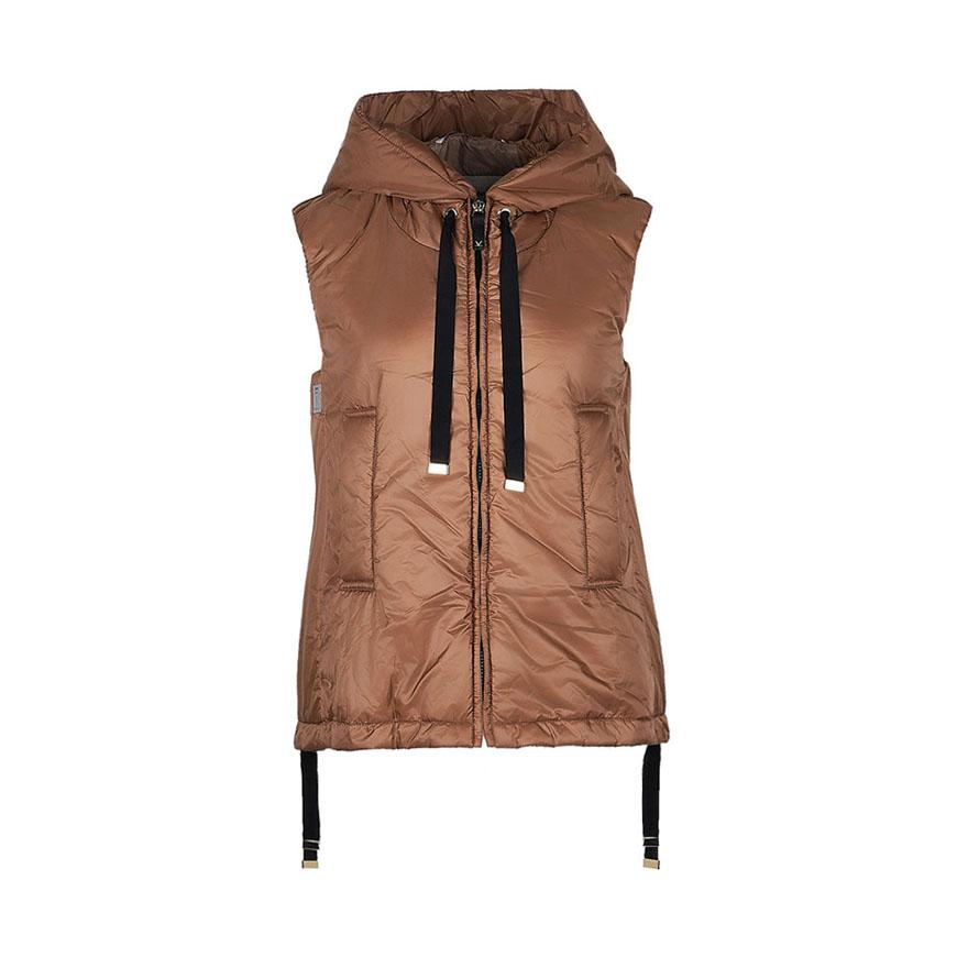Max Mara GREENGO Green Down Puffer Vest