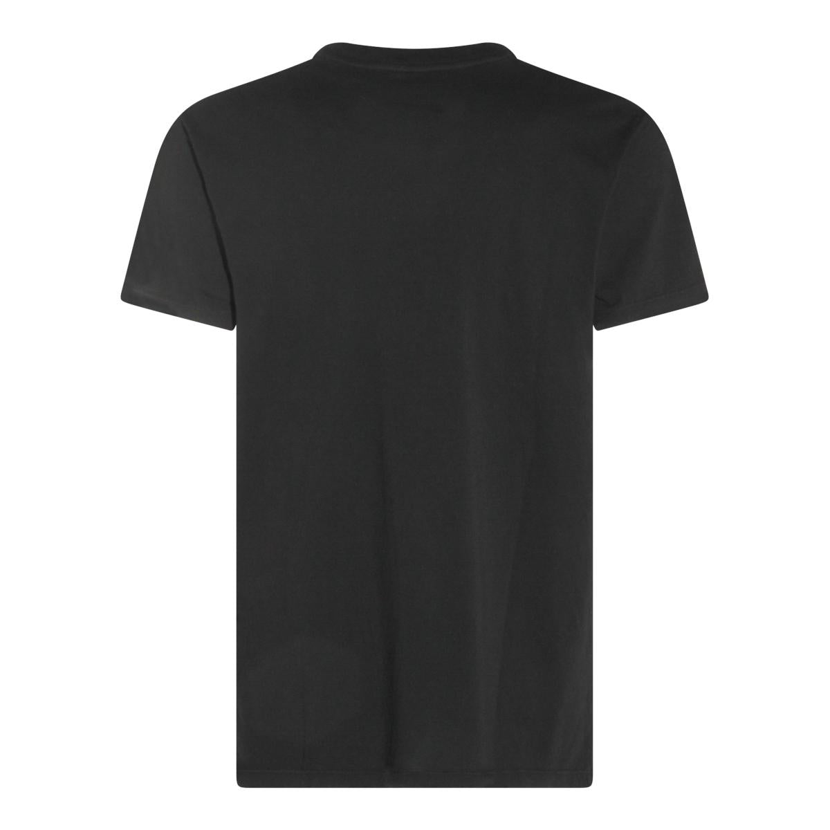 Maison Margiela Black Cotton Short Sleeve T-Shirt