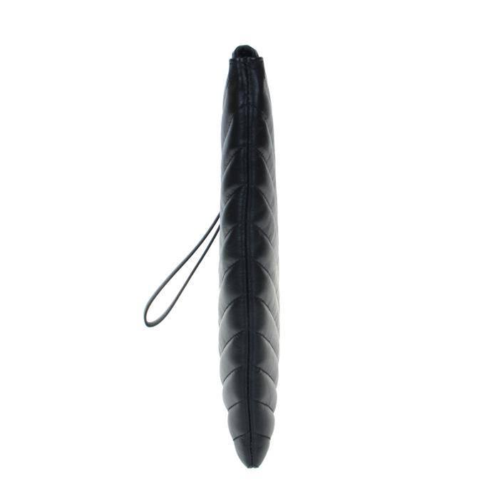 Saint Laurent Monogram Leather Clutch Bag Black