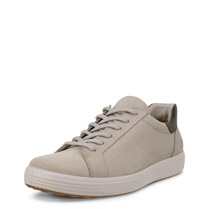 ecco Soft 7 Men’s Leather Low-Top Sneakers Navy