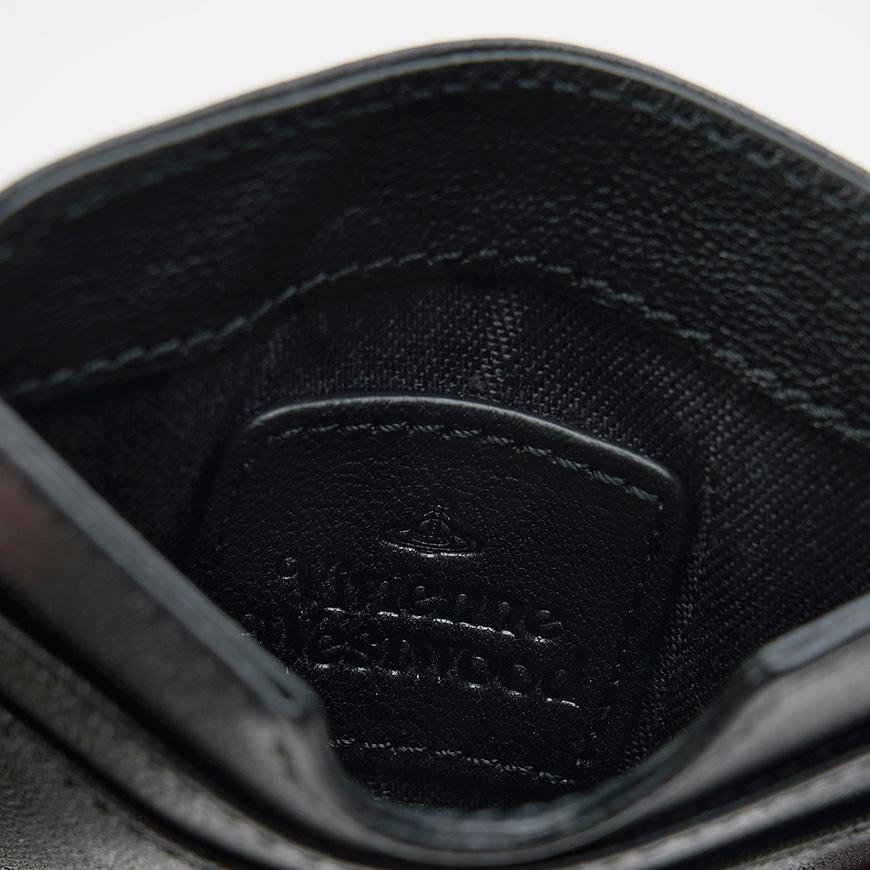 Vivienne Westwood Unisex Half Moon Flat Card Holder Wallet 5402000VU L00BX N401
