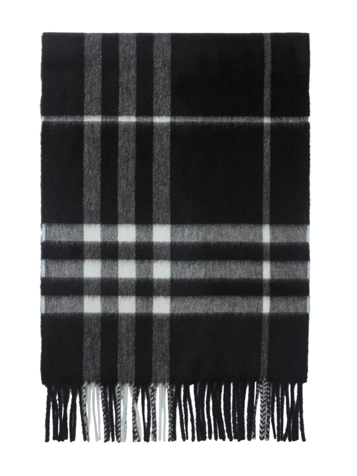 BURBERRY Check Cashmere Scarf for Men