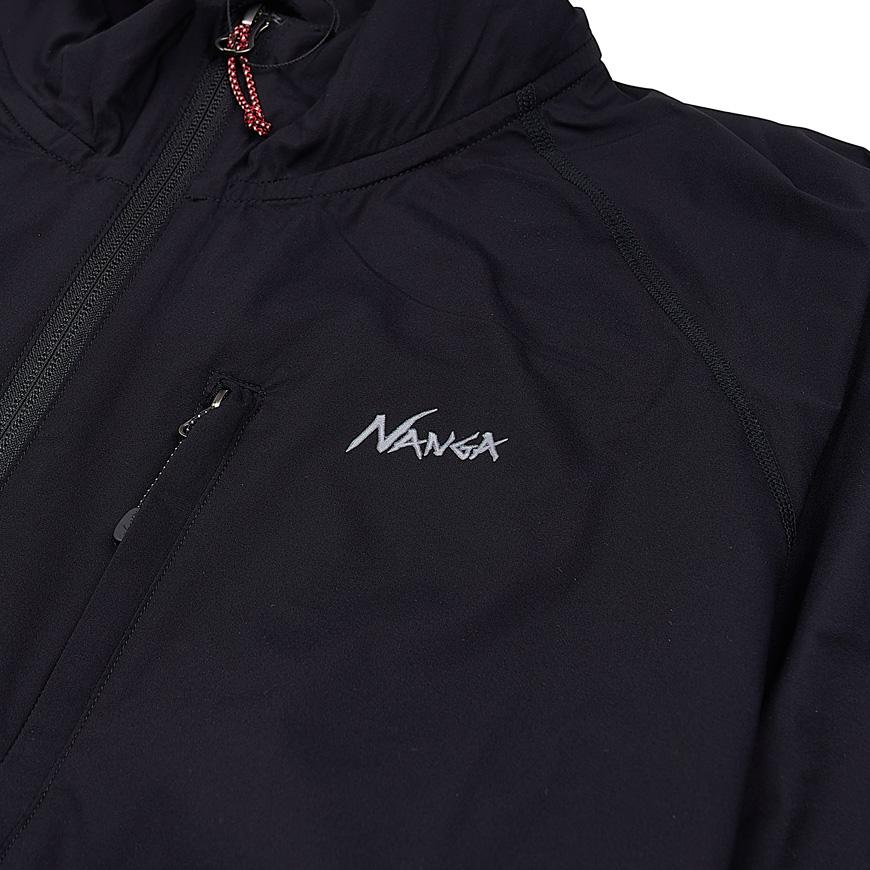 NANGA Men’s Hybrid Tech Hike Zip Jacket Blue NW2311 1E508 BLK