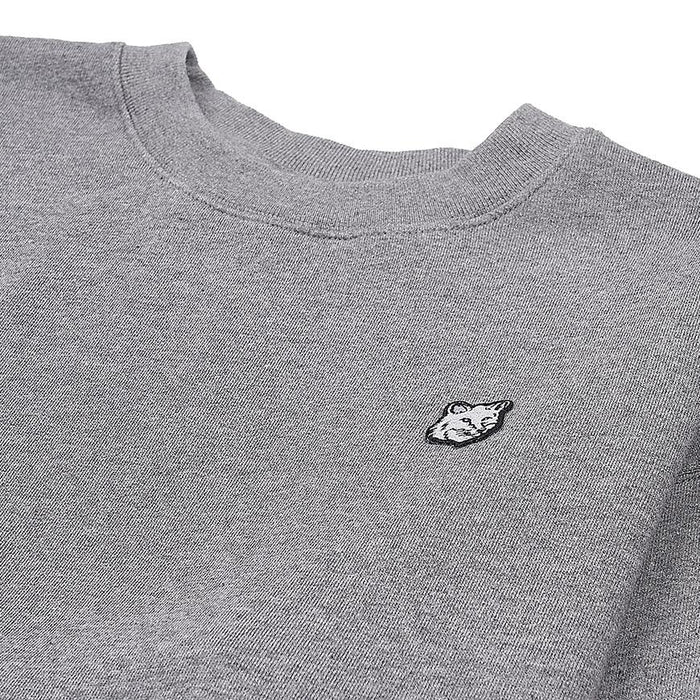 Maison Kitsune Women Fox Head Patch Sweatshirt LW00303KM0307 MGM
