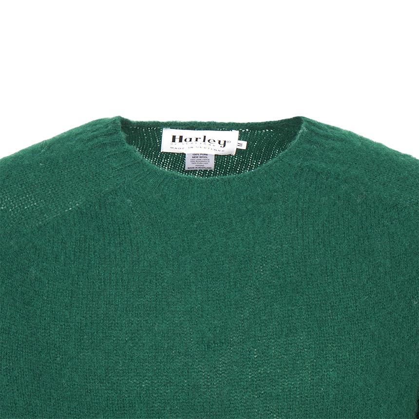 Harley OF SCOTLAND Shaggy Dog Wool Crewneck Sweater Men M3834 7 TARTAN