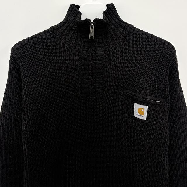 CARHARTT WIP Detroit Half-Zip Turtleneck Knit Sweater Unisex I035398 89XX