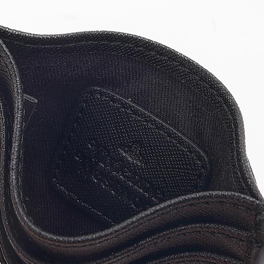 Vivienne Westwood Saffiano Leather Flat Card Holder Black