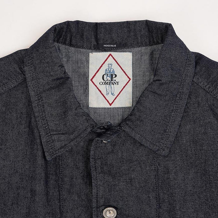 CP Company Men’s Denim Field Jacket 20CMOW283A 110295W D08