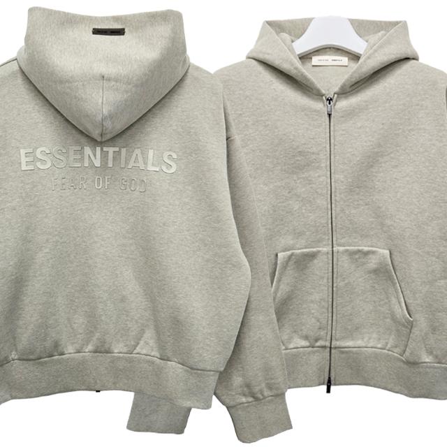 Fear of God Essentials Logo Hooded Zip Jacket Unisex 192 SP254782 F