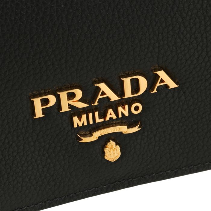 PRADA Vitello Phoenix Leather Shoulder Bag 1BD352 2E8K F0002 V NOO