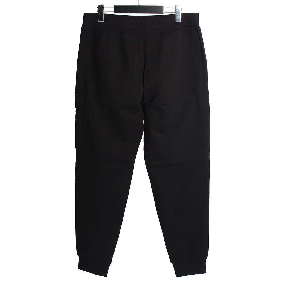 CP Company Diagonal Cargo Lens Sweatpants Black Men's