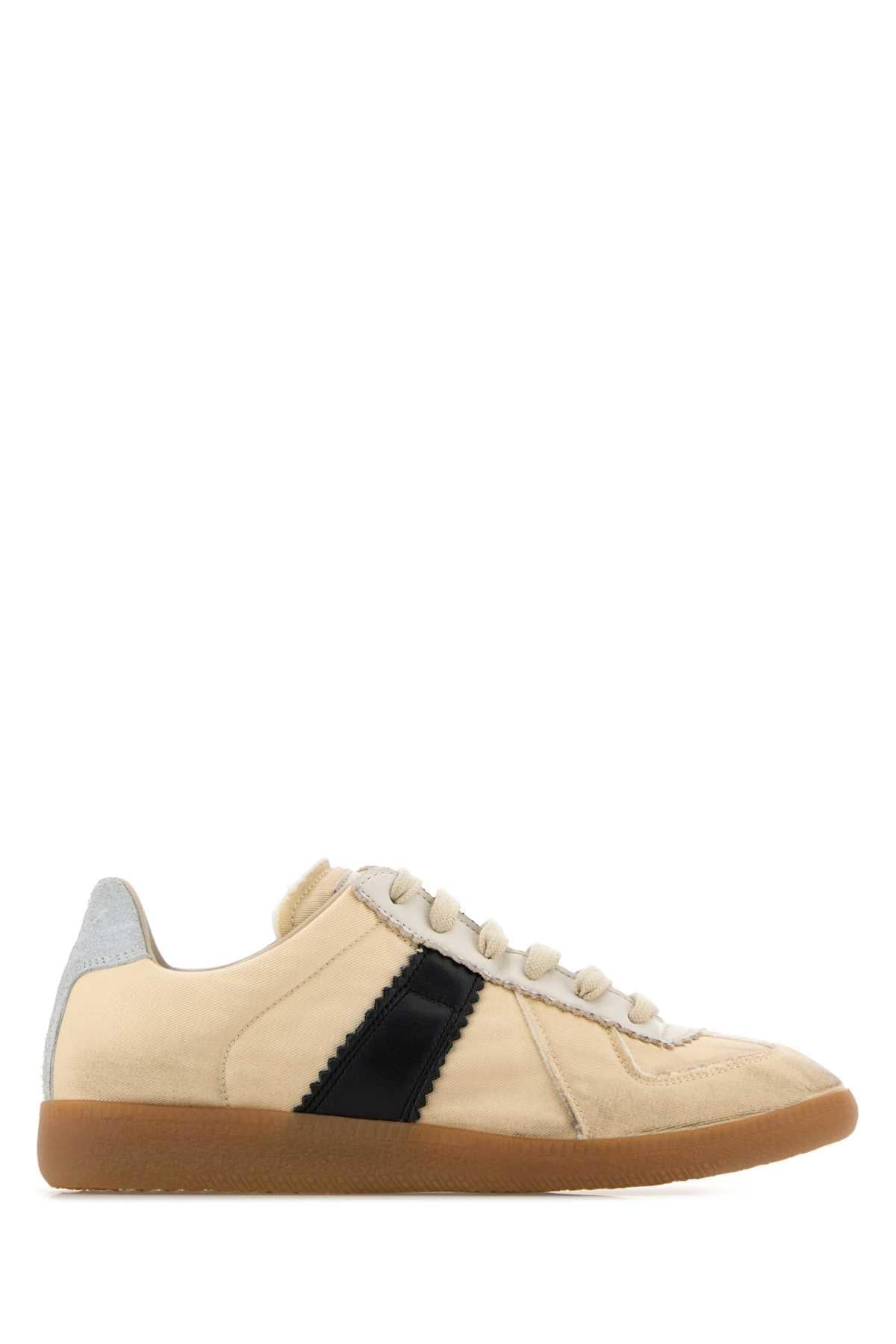 Maison Margiela Leather Low-Top Sneakers White Women’s