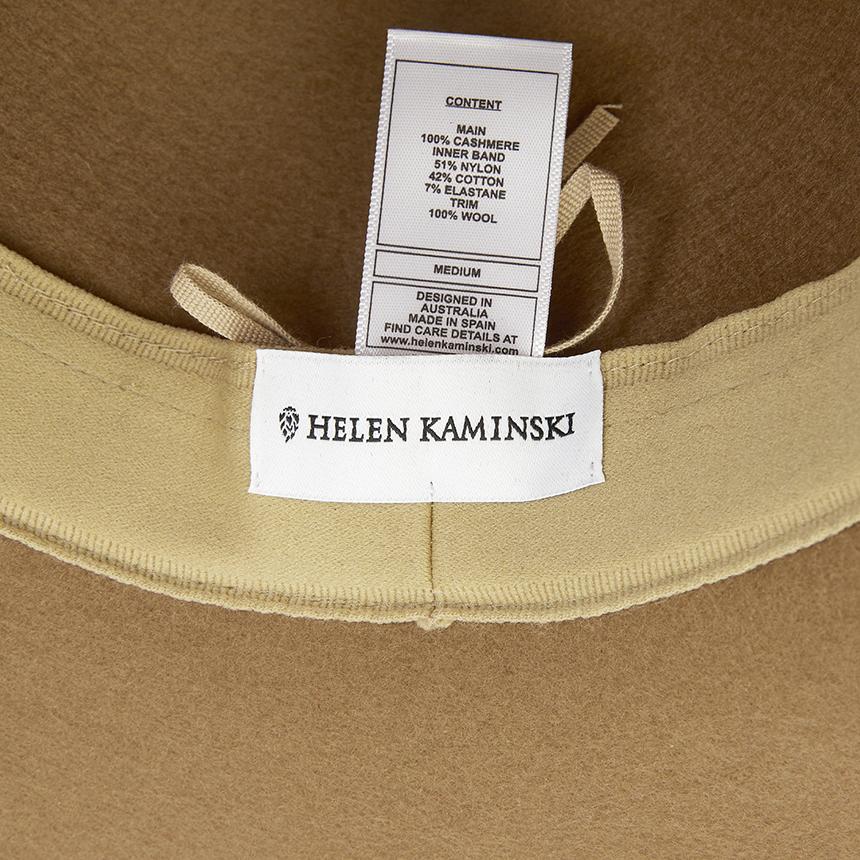 HELEN KAMINSKI Alfreda 6 Women’s Cloche Hat Camel