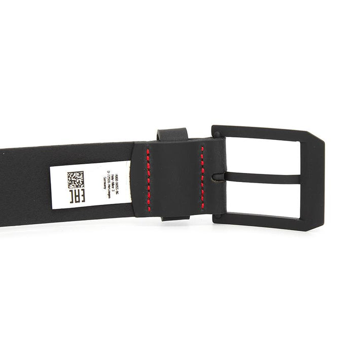 HUGO BOSS Men’s Leather Belt Black