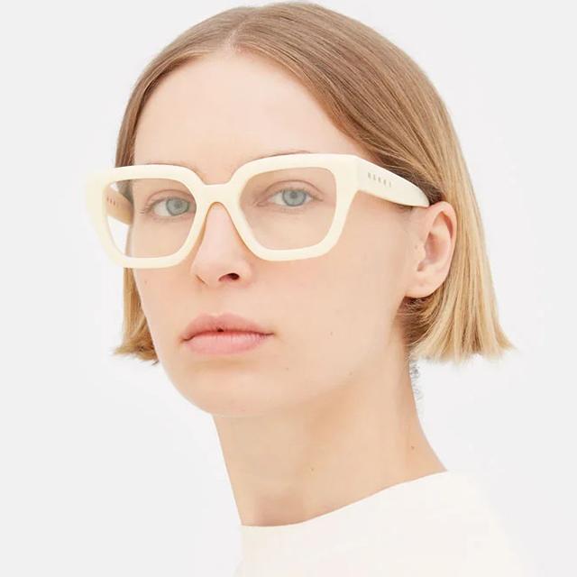 Marni HALLERBOS FOREST PANNA Square Acetate Eyeglasses Unisex