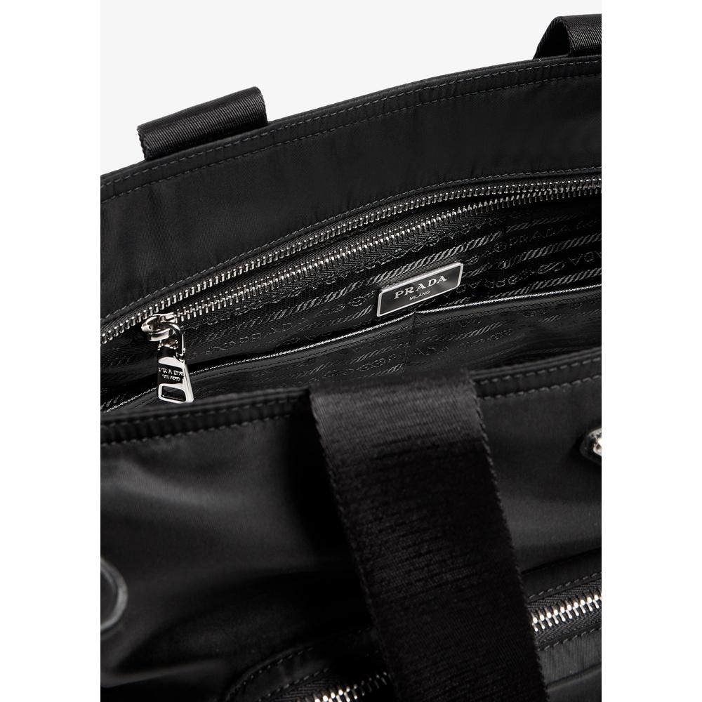 PRADA Re-Nylon Baby Bag Black Tote