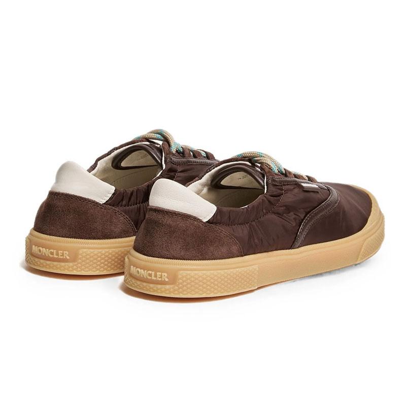 Moncler Brown VERA Low-Top Sneakers for Men 4M00110 M9244 243