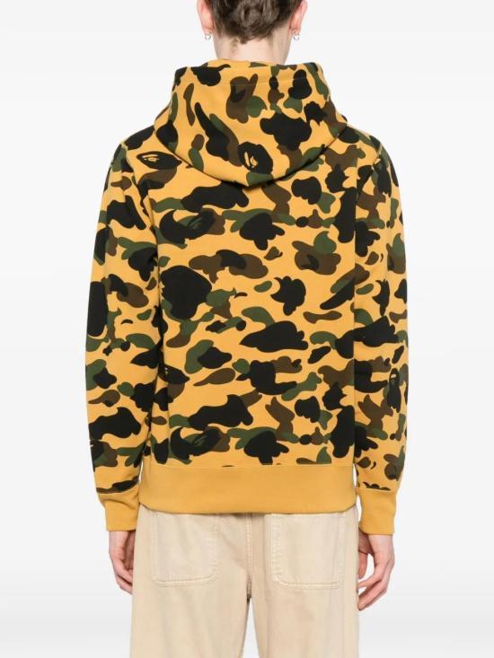 BAPE Yellow Pullover Hoodie Women’s 001 PPL801007 MYEL