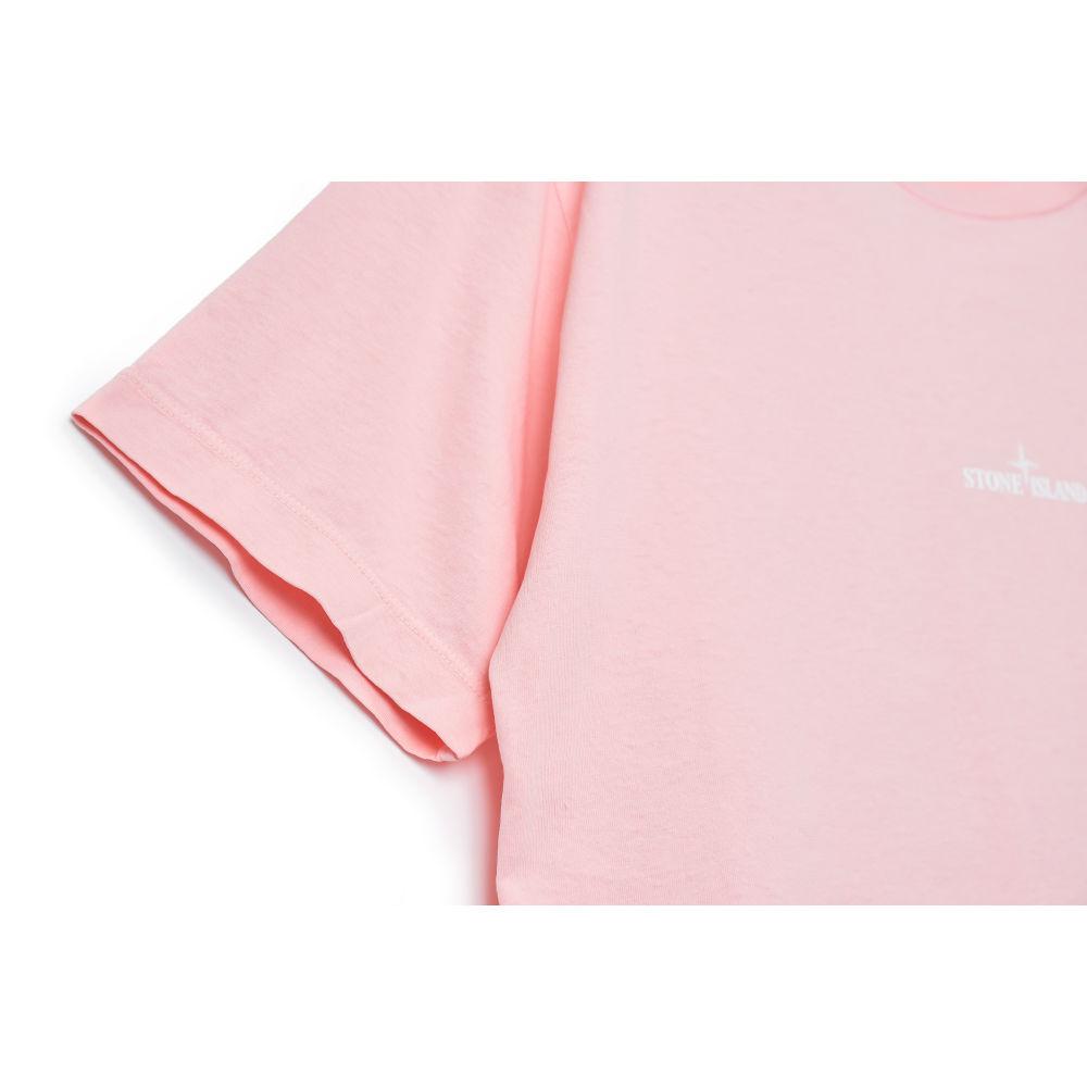 STONE ISLAND Back Logo Short Sleeve T-Shirt