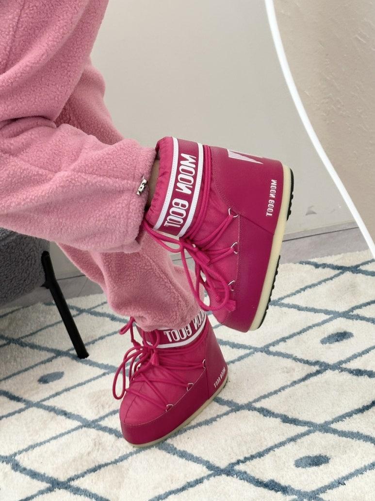 MOON BOOT Icon Low Snow Boots Bougainvillea Women’s Winter Boots