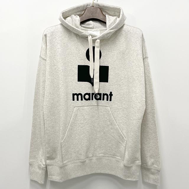 Isabel Marant Velour Miley Hooded Sweatshirt Men’s Navy