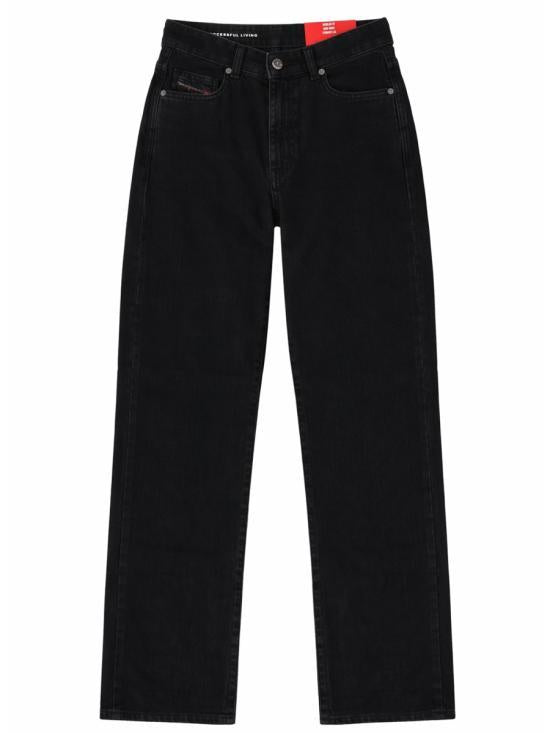 DIESEL Black Denim Jeans Women’s Pants A1986909N8902 BLACK DOM