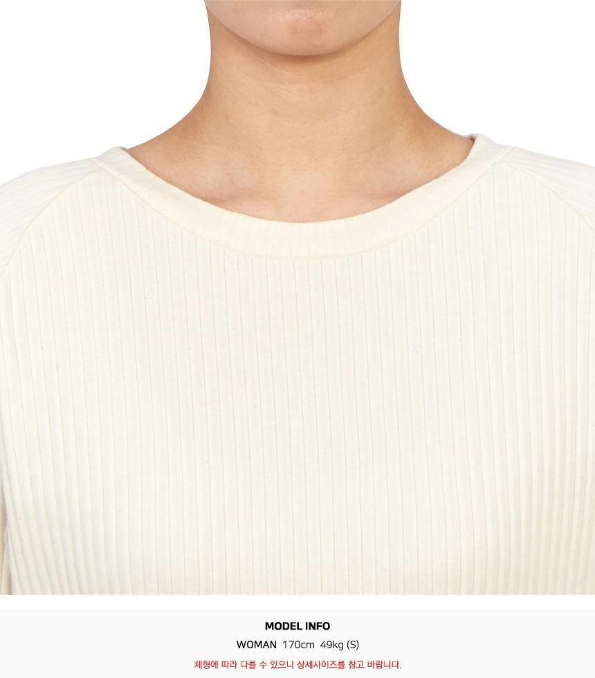 BASERANGE Women’s Long Sleeve T-Shirt Off White