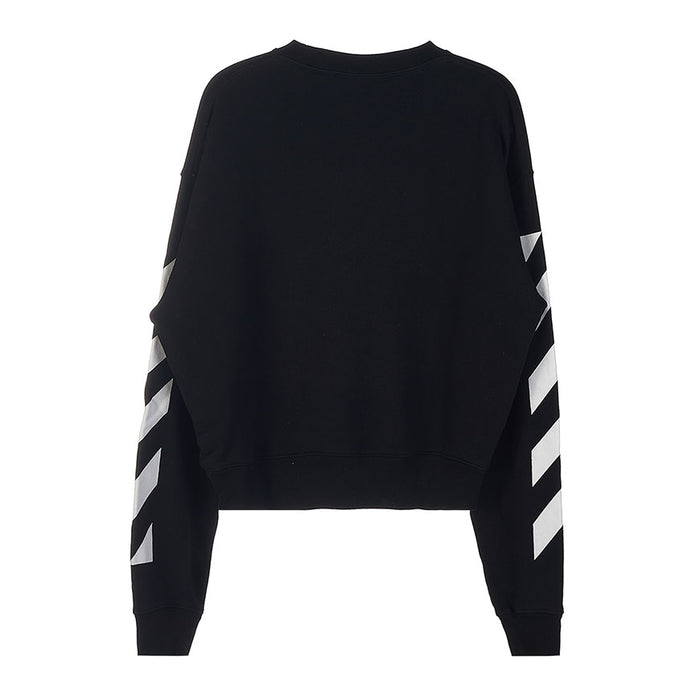OFF WHITE Men's Diagonal Sleeve Logo Sweatshirt OMBA058C99FLE0011001 1