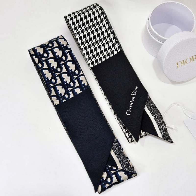 DIOR Oblique Mitzah Silk Scarf Bandana, 4 Colors 15DOB106I600