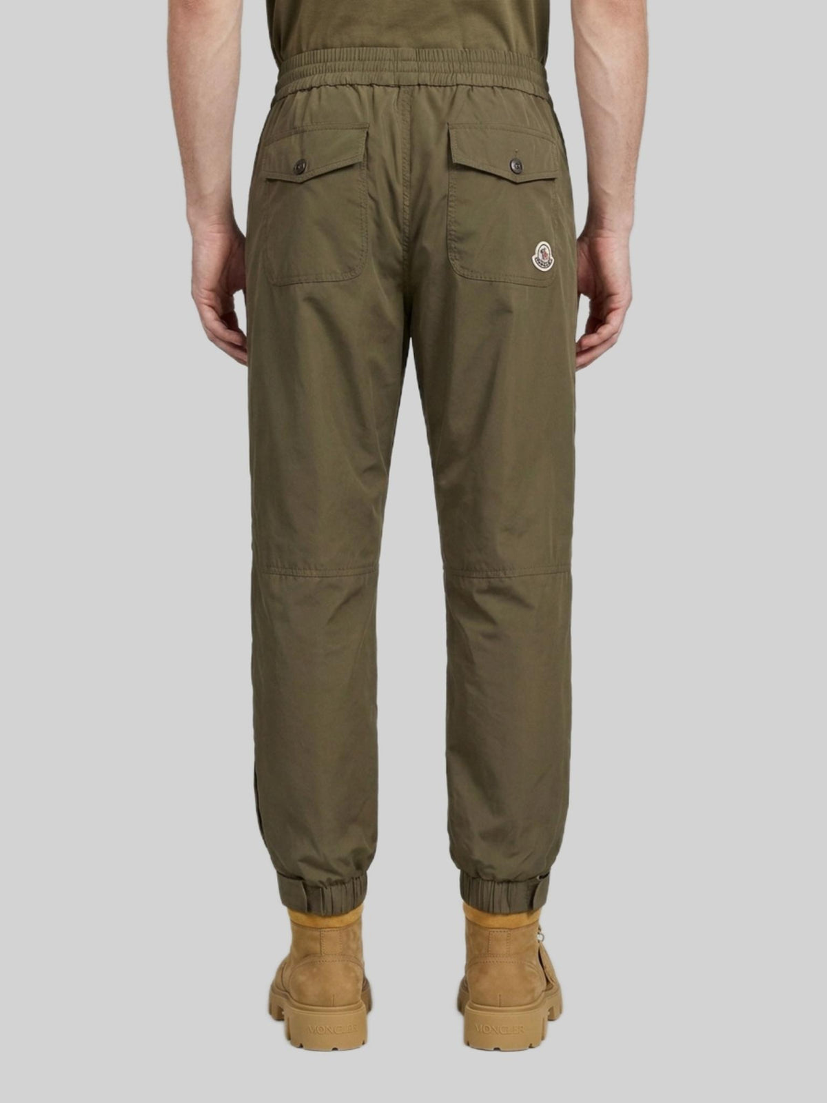 Moncler Men’s Cargo Pants Navy Cotton Ripstop
