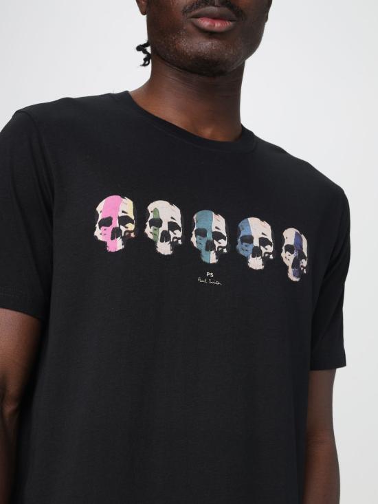Paul Smith Zebra Patch Short Sleeve T-Shirt Black M2R011R PP512979