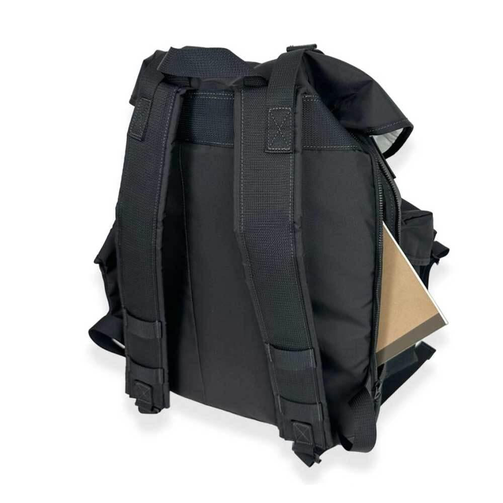 PORTER Unisex Backpack with Pouch Alice Pack Black Nylon 502 05957