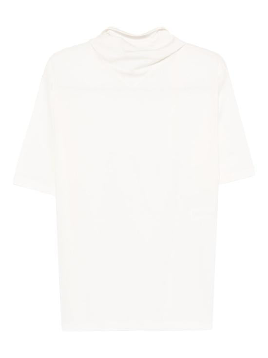 Lemaire Light Cream Jersey Shoulder T-Shirt TS0030LJ1018048