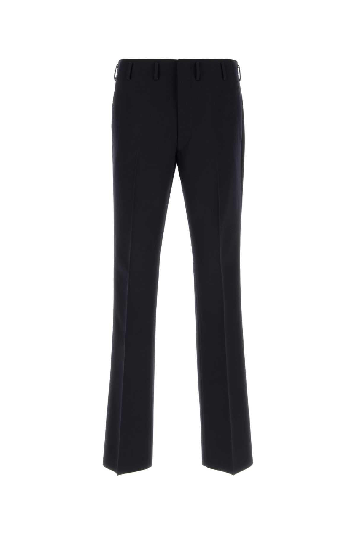 PRADA Black Wool Dress Suit Pants