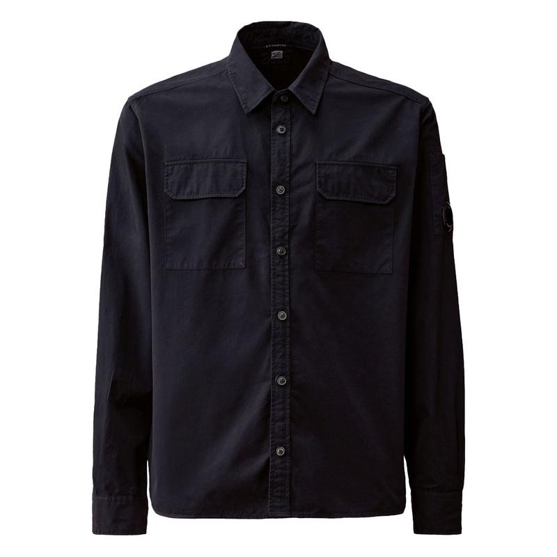 CP Company Organic Cotton Gabardine Men's Long Sleeve Shirt