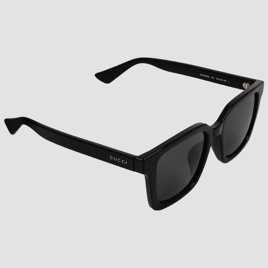 GUCCI Black Acetate Asian Fit Unisex Sunglasses GG1582SK 001