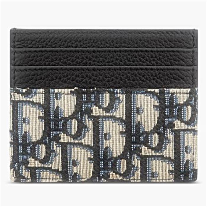 DIOR Oblique Jacquard Card Holder 2ESCH135YSE H05E