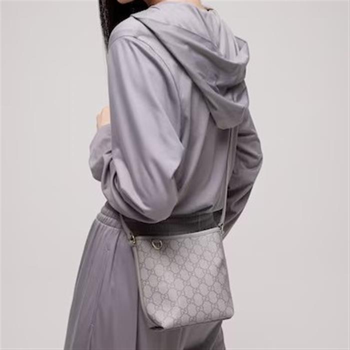 GUCCI GG Emblem Nano Bucket Bag Shoulder Bag