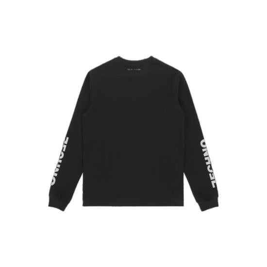 ALYX 23SS 1017 ALYX 9SM Long Sleeve Sweatshirt AAUTS0379FA01BLK0001 DOM